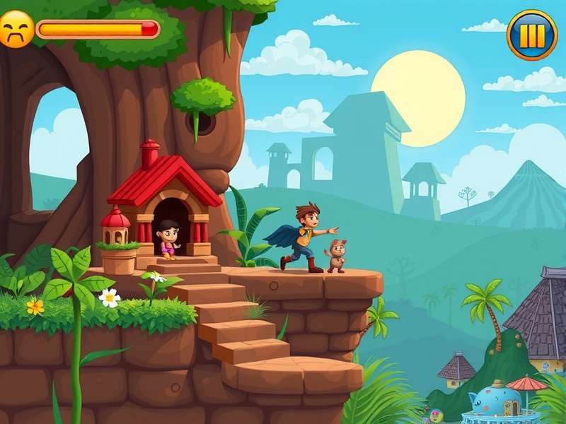 Choco Pixel Journey gameplay screenshot